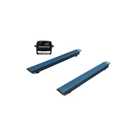 Optima Scale Mfg. Optima 919 Series Weigh Beam Scale With LED Indicator, 40inL, 5000 lb x 1 lb OP-919-40LED